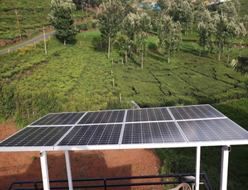 3Kwp Solar Power Plant - Off Grid, Kotagiri