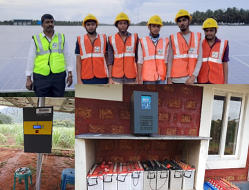 Solar MW Power Plant For L&T at Udumalpet