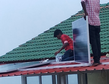 Solar Power Plant at Kotagiri