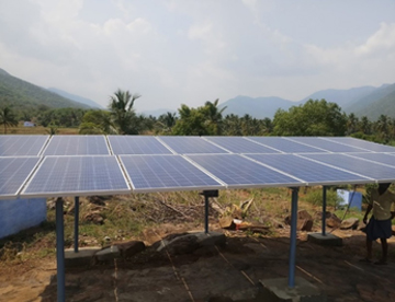 5Hp Solar Pump, SR Jungle Resort, Anaikatti