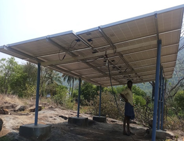 5Hp Solar Pump, Karunkalpalayam, Erode