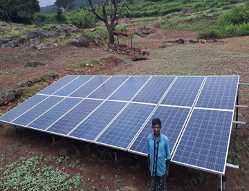 5Hp Solar Pump, Tribal Village, Anaikatti